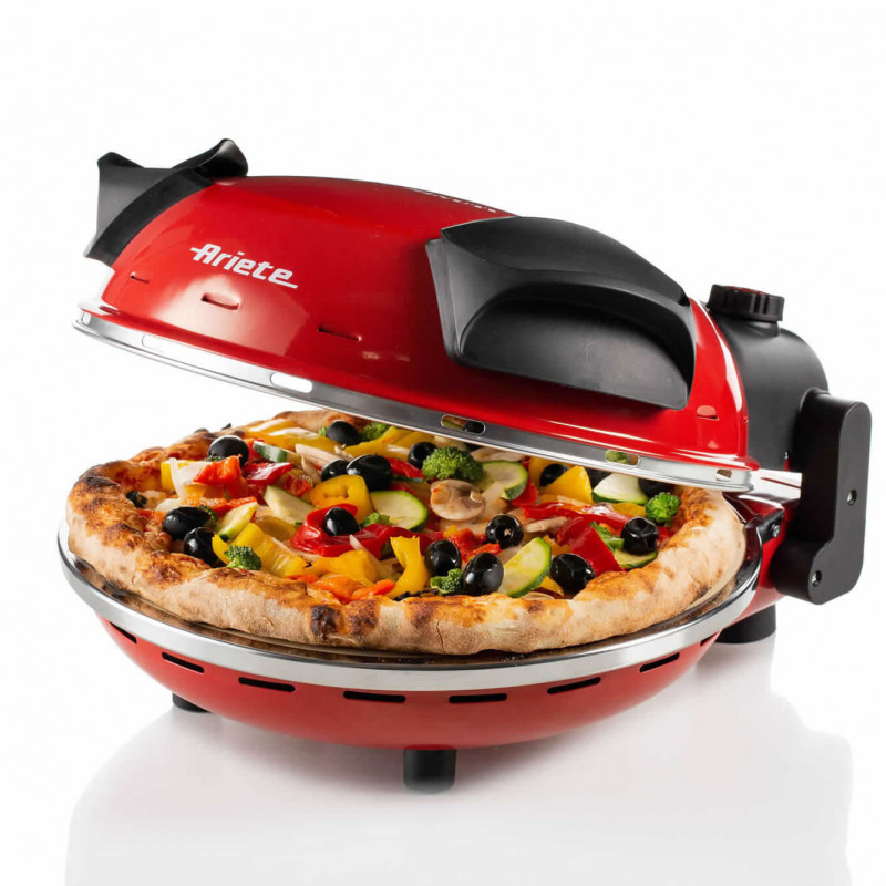 Ariete 909 Pizza in 4 minutes, Four électrique compact, pierre de 32 cm, 1 200 W
